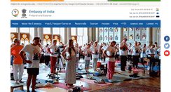 Desktop Screenshot of indianembassy.fi
