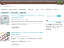 Tablet Screenshot of indianembassy.info