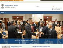 Tablet Screenshot of indianembassy.hu